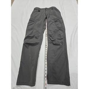 CQR Pants Mens 32x34 Gray Tactical Ripstop Cargo Outdoor Hiking Workwear Pockets